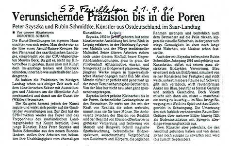 Süddeutsche Zeitung, 09/1991